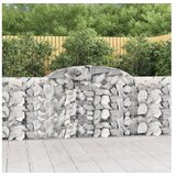  Lučne gabionske košare 5 kom 300x30x100/120cm pocinčano željezo | shoptok.hr