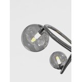 Wofi 7014-805 - led luster na sajli nancy 8xG9/3,5W/230V crna/hrom | Eponuda.com