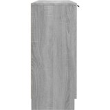 vidaXL Komoda siva sonoma 90,5x30x70 cm konstruiran les | Shoptok.si