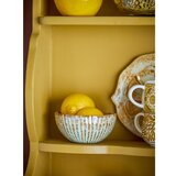 Bloomingville Plava/bež zdjelica za posluživanje/za voće od kamenine 200 ml Fleur – | shoptok.hr