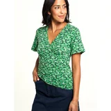 Tranquillo Green Patterned T-Shirt - Women