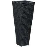  Vrtne posude za sadnju od vodenog zumbula 3 kom crne | shoptok.hr