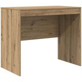 vidaXL Pisalna miza Umetniški hrast Inženirski les 90 x 50 x 76 cm | Shoptok.si