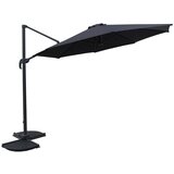 Garden Pleasure Sivi suncobran 300x300 cm Deluxe – | shoptok.hr