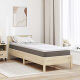  Nadmadrac Bijelo 80 x 200 cm Pleteno platno | shoptok.hr