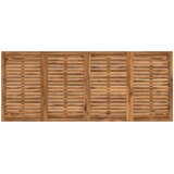  Stol za bar u vrtu NAARDEN Prirodna i crna 196 x 80,5 x 105 cm Slike