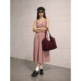 Sinsay Lepršava midi haljina s naboranim topom s lyocellom | shoptok.hr