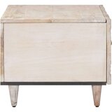 Stolić za kavu Bijelo 80 x 50 x 40 cm Čvrsto drvo manga - Bijelo | shoptok.hr