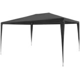 Šator za zabave 3 x 4 m PE antracit | shoptok.hr