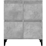  Komoda siva boja betona 60x35x70 cm od konstruiranog drva | shoptok.hr
