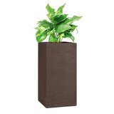 Blumfeldt Solid Grow Rust, cvetlični lonec, 40 x 80 x 40 cm, fibreclay, rjasta barva Cene