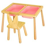 Hanah home Dječiji sto i stolica, roze Cijene