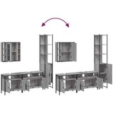 vidaXL 4-dijelni set kupaonskih ormarića boja hrasta sonome drveni | shoptok.hr