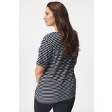 Only Carmakoma Majica 'Nanna' plava / bijela | shoptok.hr