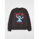 Sinsay Crewneck majica s božićnim printom Stitch | shoptok.hr