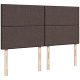  Krevet s oprugama i madracem tamnosmeđi 200x200 cm od tkanine | shoptok.hr