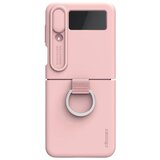 Futrola nillkin cam shield silky za samsung F721B galaxy z flip 4 5G/ roze