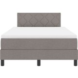 Box Postelja z vzmetnico z vzmetnico Taupe 120 x 200 cm blago, (5000127843) | Shoptok.si