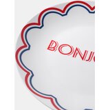 Sinsay Keramički tanjur s natpisom Bonjour | shoptok.hr