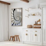  Slika - Endless Stairs (1 Part) Vertical 80x120 U prirodnom drvenom okviru | shoptok.hr