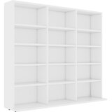 Ormarić za CD-ove bijeli 100 x 23 x 89,5 cm konstruirano drvo | shoptok.hr