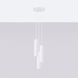 Nice Lamps Bela viseča svetilka ø 19,5 cm Gleam – | Shoptok.si