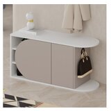 Hanah home cipelarnik nova shoe bench white light mocha | ePonuda.com