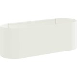 vidaXL Povišana vrtna gredica Bela 120 x 40 x 40 cm, (5000287678) | Shoptok.si