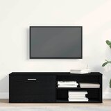 TV ormarić crni hrast 120x34x37 cm inženjerski drvo | shoptok.hr
