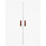  Visoka komoda bijela 69,5x34x180 cm konstruirano drvo | shoptok.hr