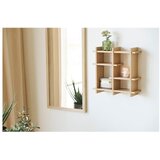 House Nordic Polica s više razina u dekoru hrasta u prirodnoj boji 40 cm Olsberg – | shoptok.hr