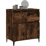  Komoda boja dimljenog hrasta 60 x 35 x 70 cm konstruirano drvo Smeđa | shoptok.hr