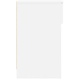 vidaXL Noćni ormarić s ladicom bijeli 20x36x60 cm | shoptok.hr