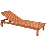 Gardenson Vrtni Ležalnik Genf, Blazina, Masivno | Shoptok.si