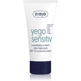 Ziaja Yego Sensitiv pomirjevalna in vlažilna krema za moške SPF 10 50 ml Cene
