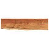 Stolna Mizna plošča 160x40x3,8 cm pravokotna akacija naraven rob | Shoptok.si