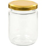  Staklenke za džem sa zlatnim poklopcima 48 kom 230 ml | shoptok.hr