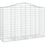  Lučne gabionske košare 10kom 200x50x140/160cm pocinčano željezo | Eponuda.com