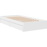  Okvir kreveta s ladicama bez madraca bijeli 75x190 cm | shoptok.hr