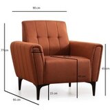 Atelier Del Sofa Fotelja Hamlet Bronze | Eponuda.ba