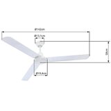 XXXL GLOBO 0310 - Plafonski ventilator FERRO | Eponuda.com
