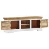 TV ormarić 110 x 30 x 40 cm od masivnog drva manga | shoptok.hr