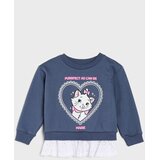 Sinsay Pamučna crewneck dukserica s ukrasnim volanom Marie | shoptok.hr