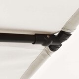  Vrtni suncobran s aluminijskom šipkom 180 x 110 cm boja pijeska | shoptok.hr