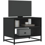 vidaXL TV omarica črna 61x40x46 cm inženirski les in kovina Cene