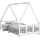  Okvir za dječji krevet bijeli 90 x 190 cm od masivne borovine | shoptok.hr