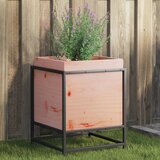 vidaXL Vrtno cvetlično korito 40x40x50 cm trden les douglas | Shoptok.si