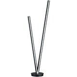 CINQUE Crna LED stojeća svjetiljka s metalnim sjenilom (visina 172,5 cm) Cicanto – Cijene