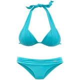 Lascana Bikini cijansko modra / neonsko modra