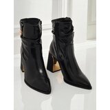 Resti women's eco-leather heeled ankle boots ashenpurl | ePonuda.com